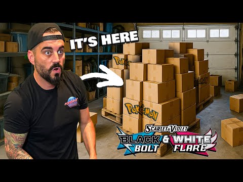 I OPENED MY WHOLE ALLOCATION! Pokémon Black Bolt & White Flare