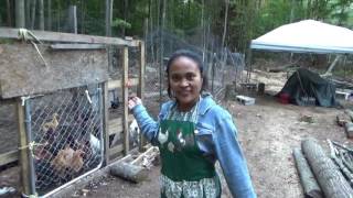 Homestead Family Work & Enjoying Garden Harvest
