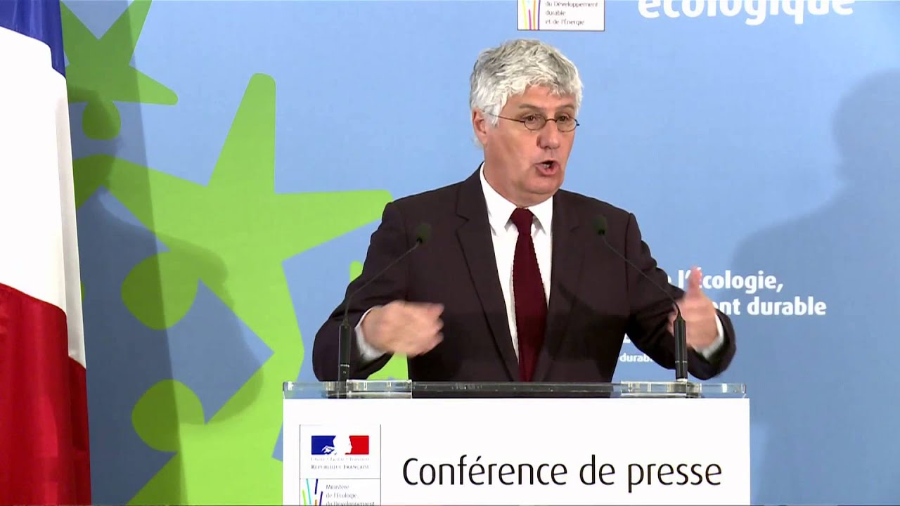 Philippe Martin présente les thèmes de la conférence environnementale 2013