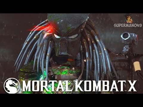 TRYING TO GET THE HARDEST COMBO EVER ON MKX - Mortal Kombat X: "Predator" Gameplay Video
