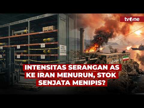 Serangan AS ke Iran Tidak Sebanyak Awal Perang, Trump Mulai Kehabisan Senjata? | tvOne