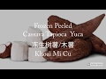 Frozen Peeled Cassava Tapioca Yuca