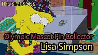 Olympic Mascot Pin Collector, Lisa Simpson