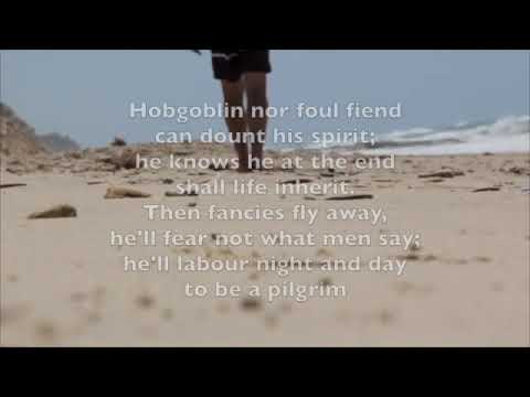 Who would true valour see  lyric video