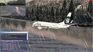 Flight simulator X steam edition Alaska 22 flight part 1
