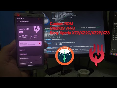Custom ROM OrionOS v14.0 Andromeda for Sony Xperia XZ2/XZ3 | Installation