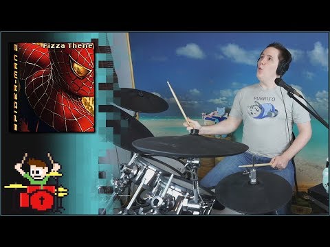 Spider-Man 2: The Game Pizza Theme On Drums! “We’re Not OK!!!”