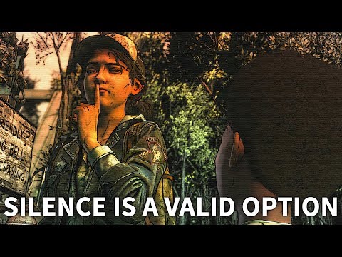 The Walking Dead: The Final Season Demo - Do Nothing - All Silent Responses HD