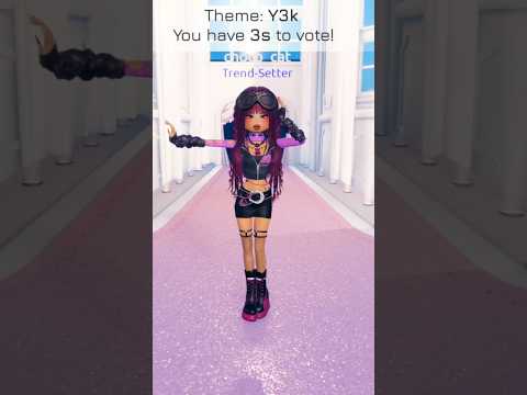THE THEME IS Y3K  💥 #dresstoimpress #roblox #dti