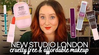 TESTING *NEW* STUDIO LONDON MAKEUP! Superdrug Own Brand Cosmetics Try On Review Cruelty Free