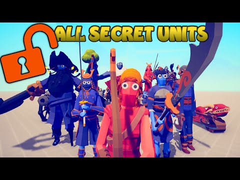 All Secret Faction Unit Locations In 2025 For TABS (Totally Accurate Battle Simulator)