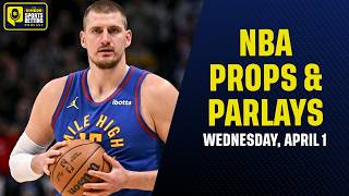 NBA Best Props and Parlay Picks on 4/1: Tatum and Jokic's' rebounds, three-point shooters to target