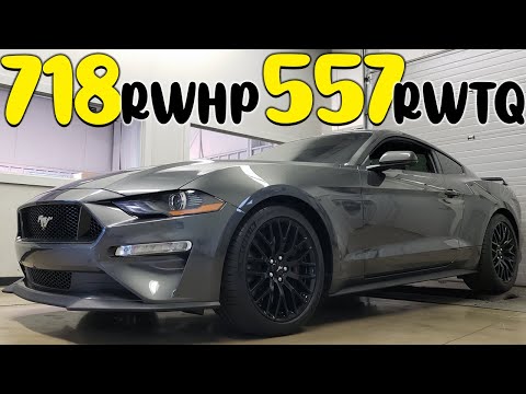 2020 Mustang GT 718 RWHP (WHIPPLE SUPERCHARGED) Dyno & other mod info @ Brenspeed