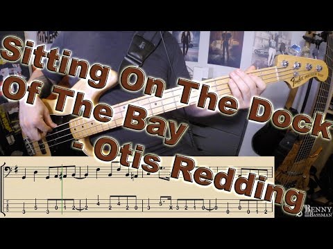 Otis Redding - Sitting On The Dock Of The Bay [BASS COVER] - with notation and tabs