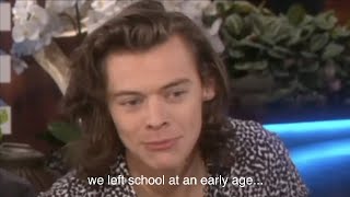 one direction proving they never finished school