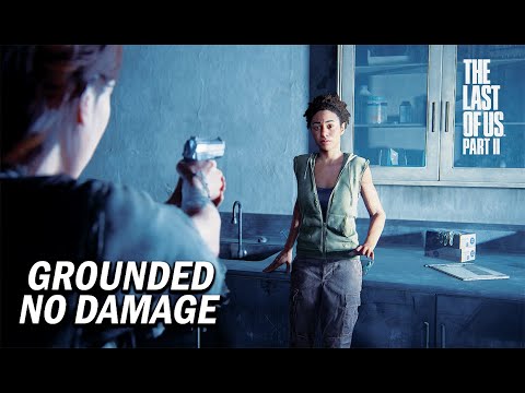 The Last of Us 2 PS5 Aggressive Grounded Gameplay (Hospital Infiltration) | 60FPS .