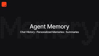 Agentic Memory ✨ | Agents | Phidata