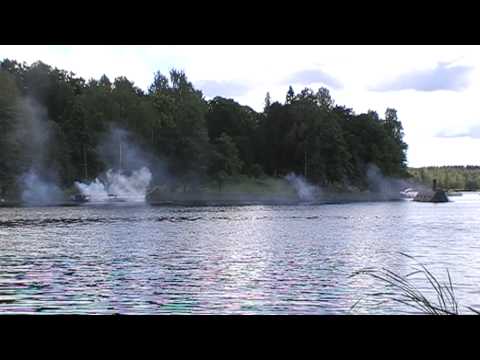 The battle at Hampton Roads