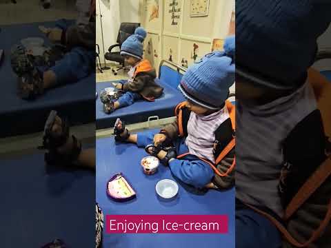 Enjoying Ice-cream #baby #imwell