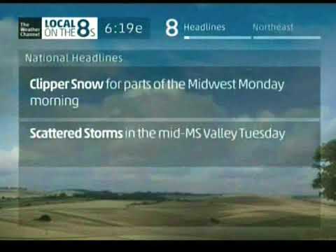 Weather Channel March/April 2018 Morning 1 - 10