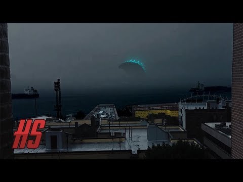 "Godzilla Unleashes Atomic Breath In Staten Island Waters" October 18 2019 | HollywoodScotty VFX Video