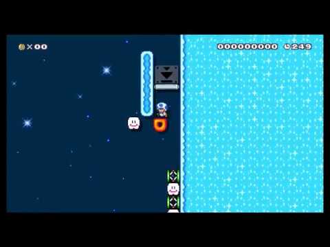 Getting Over It with Sarah Marie by Warspyking - Super Mario Maker 2