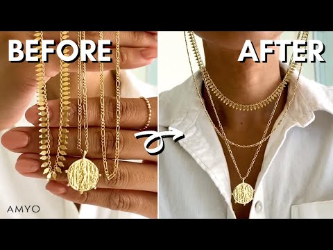 How to Layer Gold Necklaces like a Pro | Amy O Jewelry
