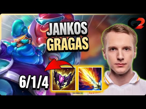 G2 Jankos Gragas vs Volibear | 15.1
