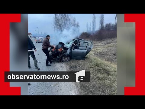 Accident mortal cu aproape 200 km/oră, surprins între Deva şi Hunedoara