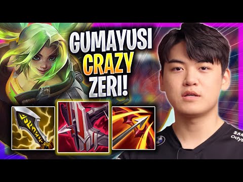GUMAYUSI IS SO CRAZY WITH ZERI! - T1 Gumayusi Plays Zeri ADC vs Jinx! | Season 2023