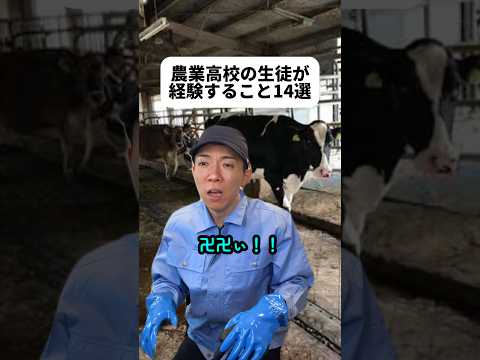 捌く経験ってきっと大事だよな…しかも自分が育てた牛さんとか鶏さんだし🥲想像しただけでつらい😭野菜の知識が豊富になるのいいな！スーパーで当たり外れも見分けられそう🧑‍🌾はちちゃん？！#農業高校