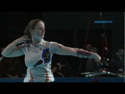 Naomi Folkard v Ksenia Perova – recurve women bronze | 2012 Nimes Tournament