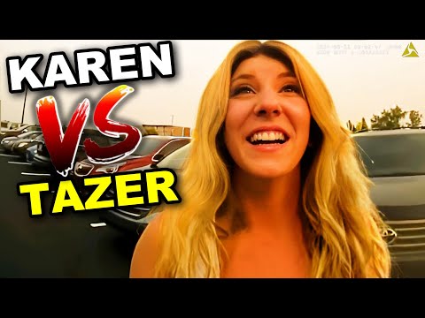 Unhinged Karen has Unexpected Date with TAZER