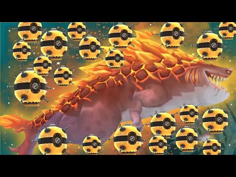 New Magmajira Live Event!!!!. "Most Mines Eaten". Hungry Shark Evolution.