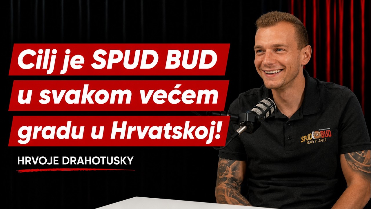 Kako je punjeni krumpir osvojio Zagreb u samo godinu dana?! - Hrvoje Drahotusky Spud Bud