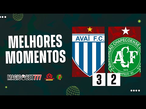 Gols e lances de Avaí x Chapecoense