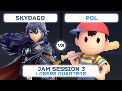Jam Session 3 | Losers Quarter - Skydago (Lucina) vs Pol (Ness, Hero)