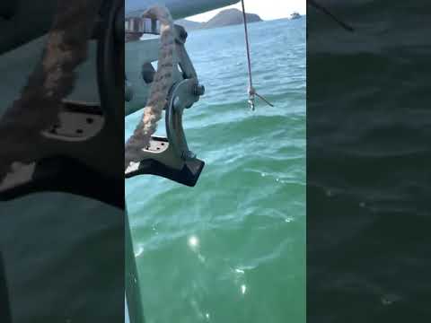Selden retractable bowsprit and Mantus anchor roller install