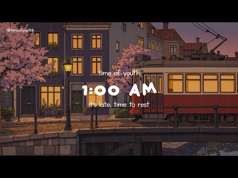 1:00 am: it's late, time to rest... | peaceful piano playlist for sleep, relax