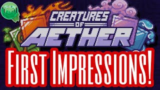 Creatures of Aether First Impressions! (PVP/PVE Digital Card Game)