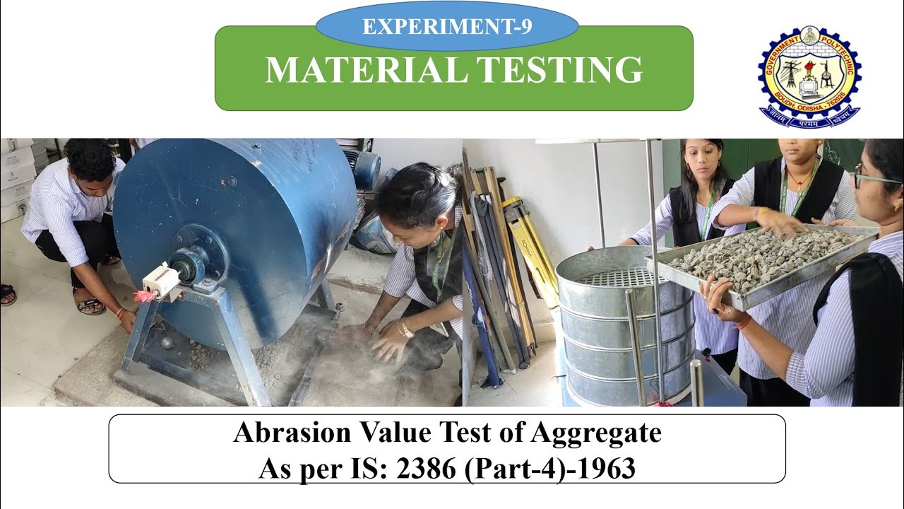 Los Angeles Abrasion Value Test || Abrasion Value of Coarse Aggregate | As per IS: 2386(PART-4)-1963