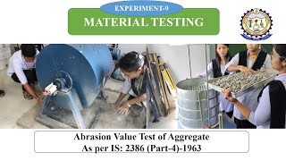 Los Angeles Abrasion Value Test || Abrasion Value of Coarse Aggregate | As per IS: 2386(PART-4)-1963