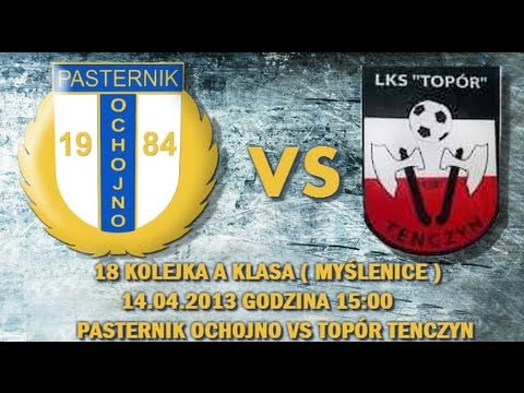 18 kolejka A klasa Myślenice Pasternik Ochojno vs Topór Tenczyn 14.04.2013