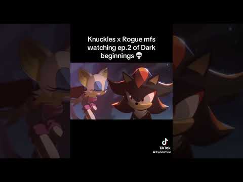 Knuckles x Rogue mf’s today 💀 #sonic #shadowthehedgehog #anime #memes