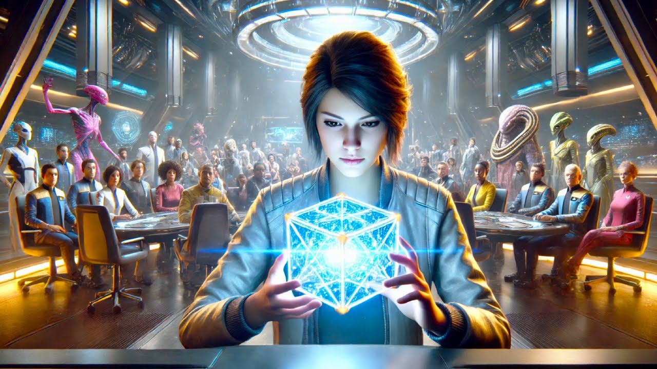 Alien Mentor Challenges a Human to Solve Ancient Puzzle, Unaware She’s Already Cracked It at Age 8