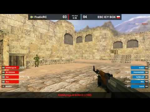 FCL fnatic vs ESC-Gaming @de_dust2