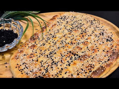 Irani bread (Nan-e-Barbari)| Easy flat Bread recipe by Maddycooks.