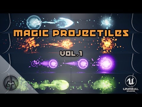 Magic Projectiles Volume 1 - Unreal Engine
