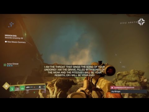 Salvage | Mission Complete: "EMBRACE THE WRATH OF BLADES THAT IS MY HEART!" | Season of the Deep