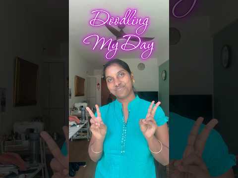 Doodling My Day 😍 #shortsfeed #shortsvideo #doodle #drawing #doodleart #tutorialtamil